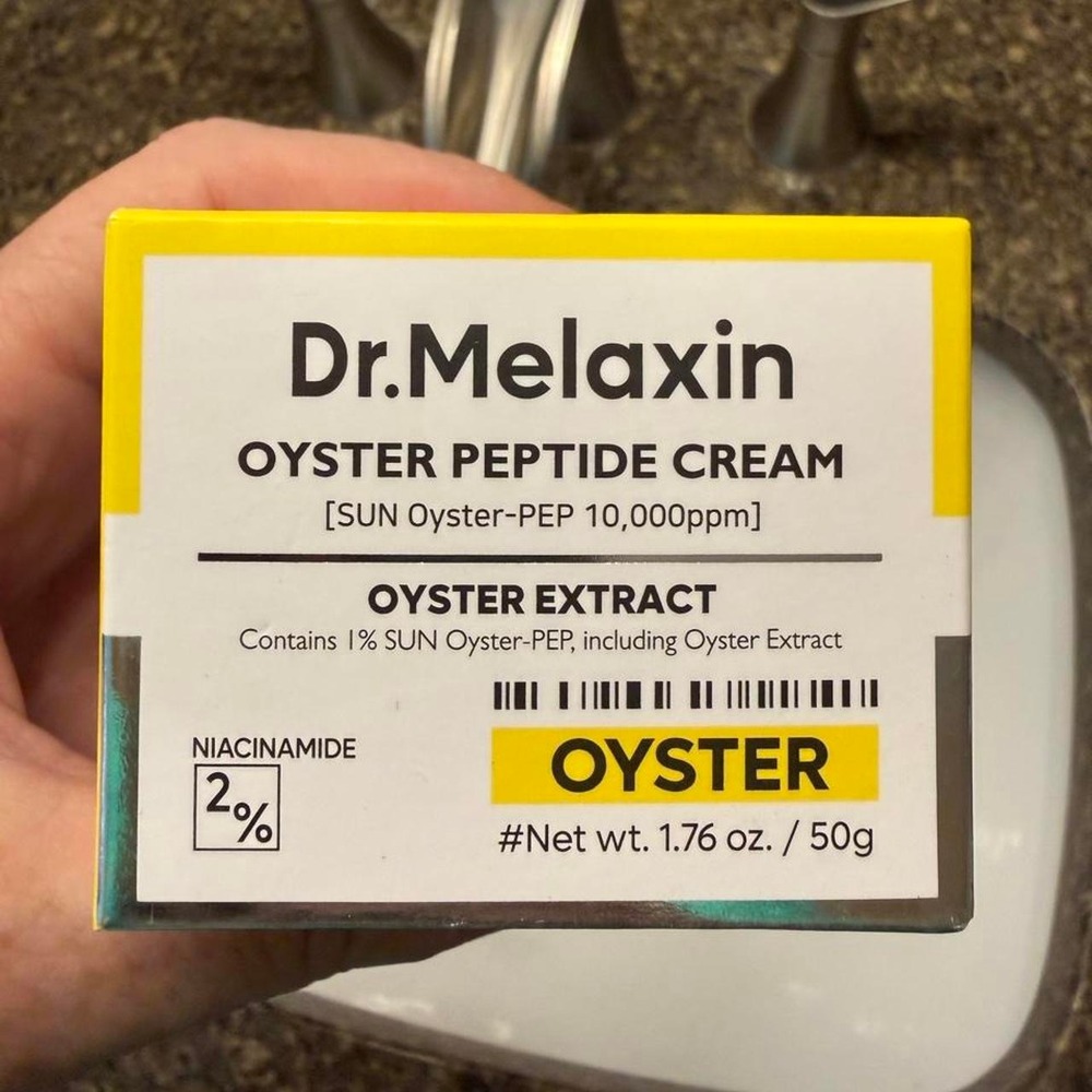 Dr. Melaxin Oyster Peptide Cream 50g Facial Moisturizer Niacinamide 2% K-Beauty